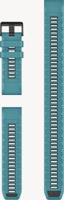 Garmin Quickfit-Armbänder (26 mm) aus türkisfarbenem Silikon (3-teiliges Taucherset) – nur Armband 010-14412-02