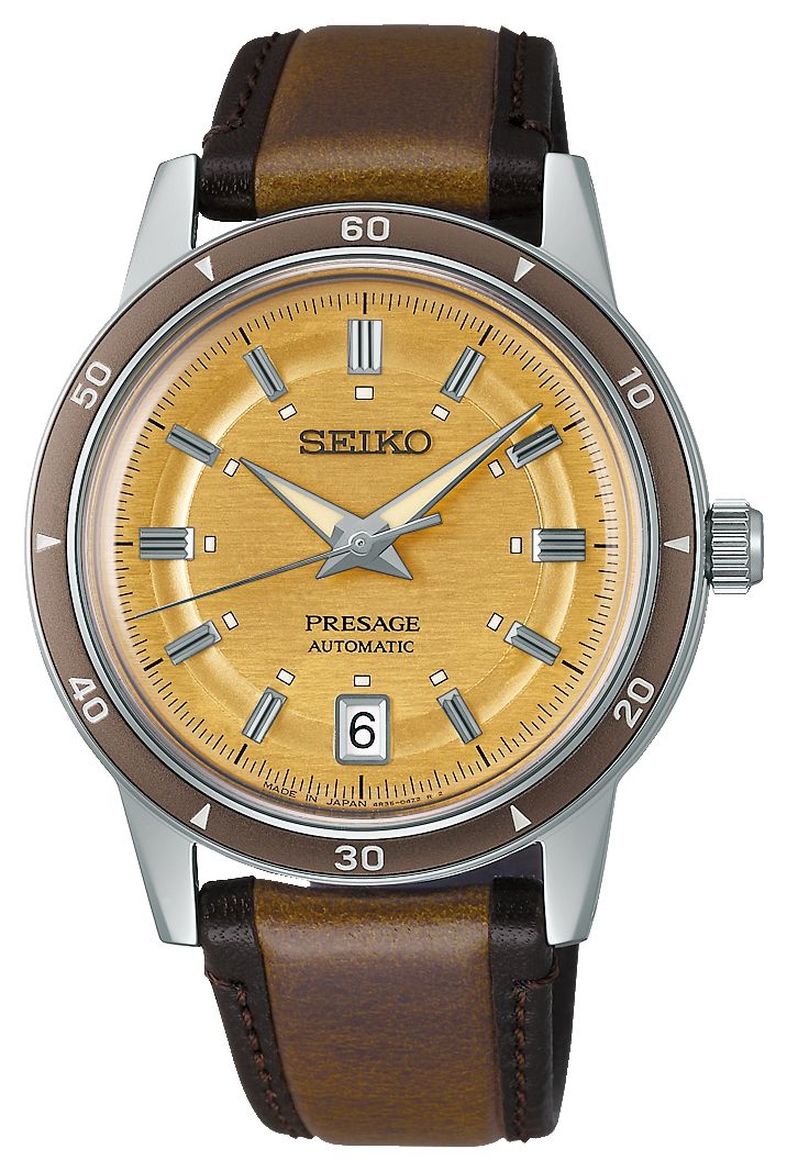 Seiko automatique style Presage annÃ©es 60 (39,5 mm) montre
