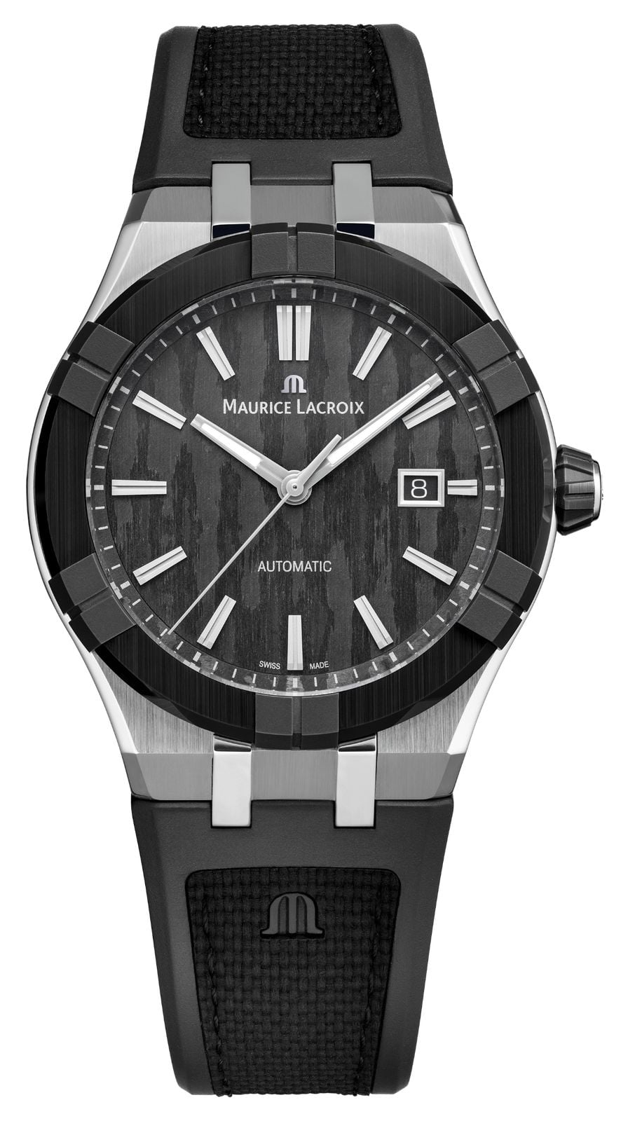 Maurice Lacroix AIKON-IC Automatic (43mm) Black Carbon Dial Watch