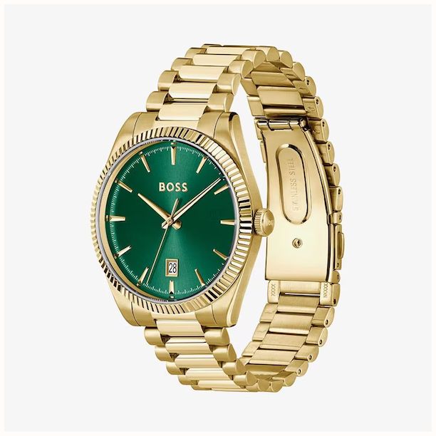 BOSS Langford 39mm Green Mens BOSS Watch 1514355 - vista alternativa 2