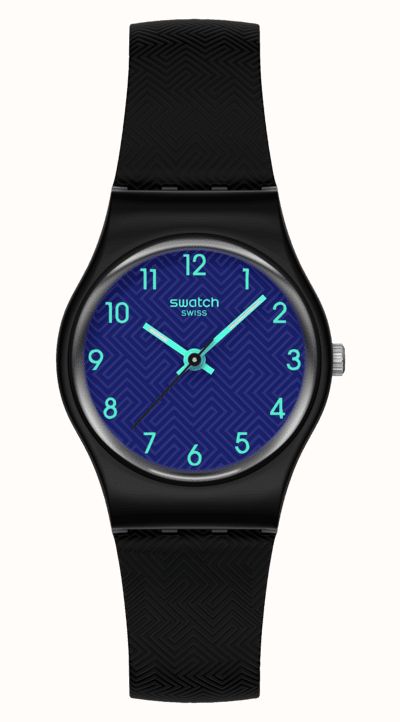 Swatch Grace In Time (25 Mm) Blaues Zifferblatt Schwarzes