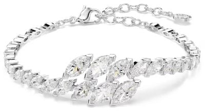 Swarovski Mesmera bracelet, Marquise cut, White, Rhodium plated 5748014