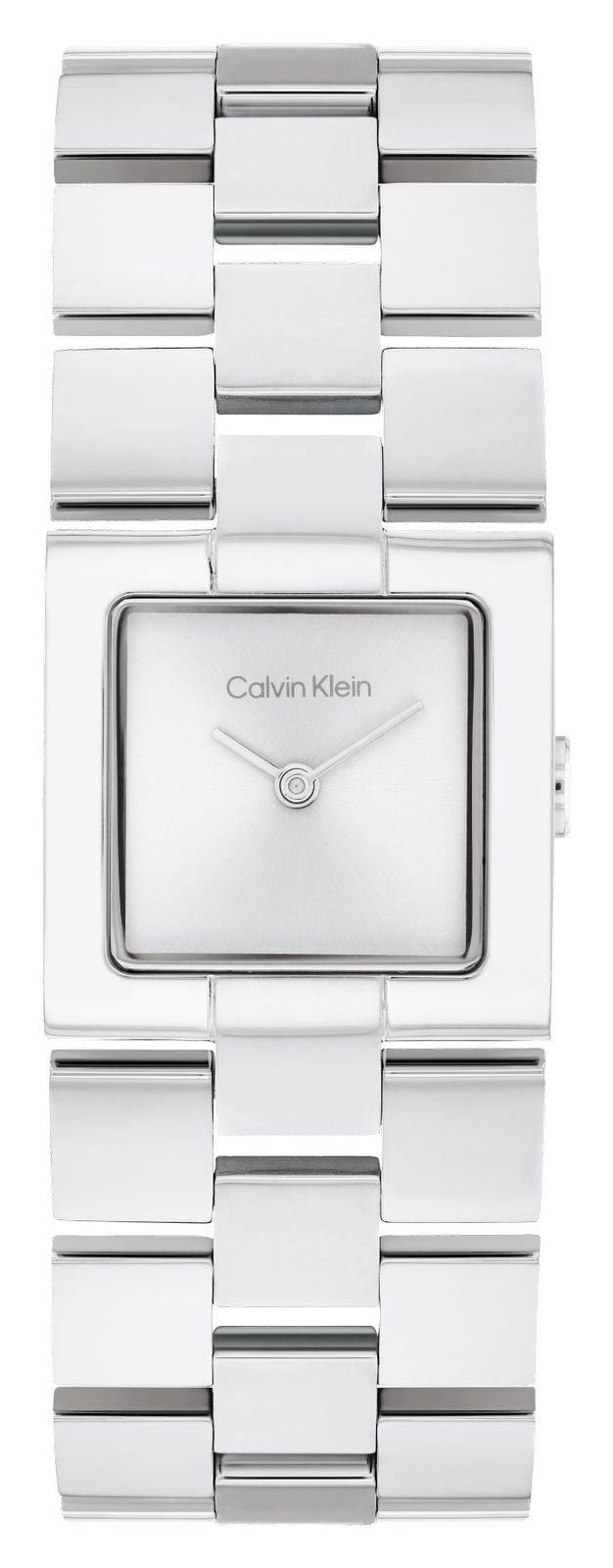 Calvin Klein Meridian Square (22 mm) cadran argent montre