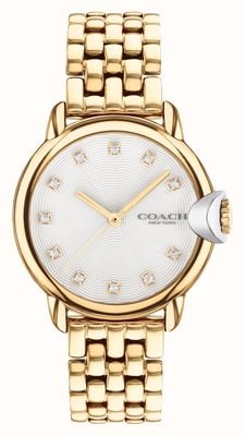 Coach Женские часы с позолоченным браслетом arden 14503819