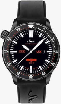 Sinn Ux s gsg 9 pvd Gummi 5000m wasserdicht 403.062 RUBBER