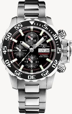 Ball Watch Company Inżynier węglowodorowy nedu | bransoletka ze stali nierdzewnej | DC3226A-S4C-BK