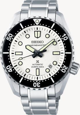 Seiko Prospex Marinemaster 1968 Diver’s Reinterpretation 300m in High Contrast Monochrome SLA077J1