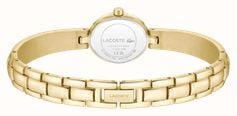 Lacoste Suzanne Quartz (18.5mm) Mint Green Sunray Dial / Gold PVD Stainless Steel Bracelet 2001531 - 別ビュー 3