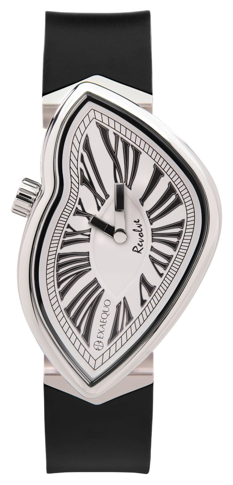 Exaequo Melting Revolve SS 316L 33mm White Dial  Watch
