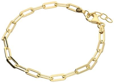 Gold Plated Paperclip Bracelet H3841/Y