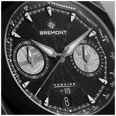 Bremont Supernova Chronograph Hawking Edition (41mm) Black Galvanic Metal Dial / Black Steel Bracelet SN41-CHR-DLC-HWK-B - vista alternativa 5