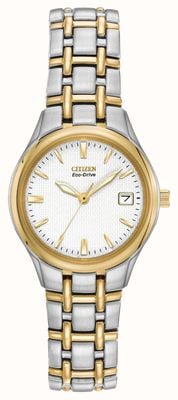 Citizen Silhouette Women's Two Tone Stainless Steel EW1264-50A