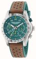 Aston Martin Thrill SGT W Quartz Chronograph (42mm) Podium Green Dial / Tan & Podium Green Silicone Strap MTRS1F501 - alternate view 2
