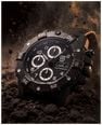 Luminox Master Carbon SEAL Auto Chrono 3880 Series (45mm) Black Dial / Black Technical Matrix Leather Strap Watch XS.3881 - vista alternativa 14