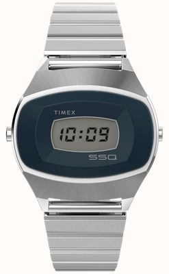 Timex T80 デジタル ディスプレイ ステンレススチール TW2V74200