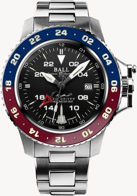 Ball Watch Company Engineer Hydrocarbon AeroGMT Sled Driver (42mm) Stainless Steel Bracelet DG2018C-S18C-BK