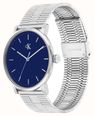 Calvin Klein CK Real Quartz (40mm) Blue Dial / Stainless Steel Bracelet 25200598 - vista alternativa 2