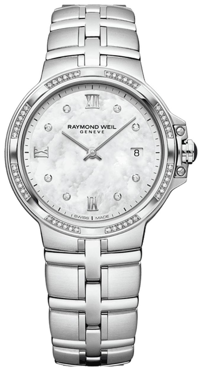 Raymond Weil Parsifal classique Ã  quartz sertie de montre