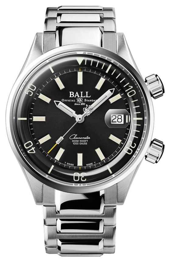 Ball Watch Company chronomÃ¨tre de plongÃ©e cadran montre