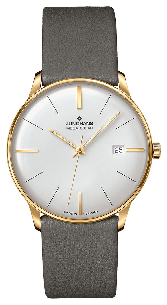 Junghans Meister MEGA Solar Radio-Controlled (38mm) Matte Watch