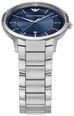 Emporio Armani Men's Stainless Steel Navy Blue Dial & Stainless Steel Bracelet AR11837 - vue alternative 2
