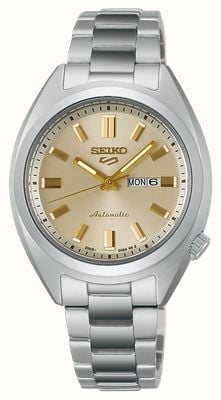 Seiko 5 Sports ‘Hebitama’ SNXS Automatic (32mm) 'Double Cream' Dial / Stainless Steel Bracelet SRE023K1