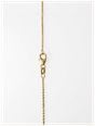 9ct Yellow Gold Drop Pendant Necklace J87184 - vue alternative 3