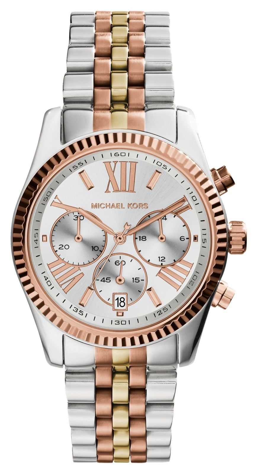 Michael Kors chronographe tricolore Lexington MK5735 montre