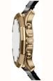 Diesel Stinger Black Leather Blue Dial Watch DZ4733 - альтернативный вид 3
