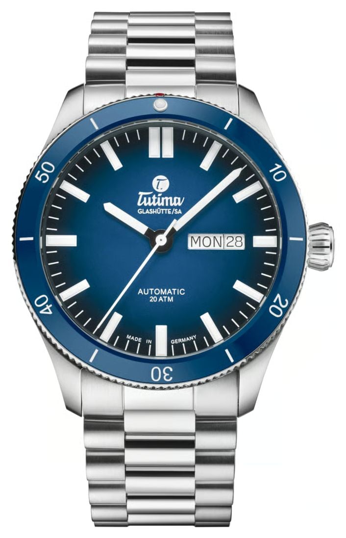 Tutima Glash&Atilde;tte Grand Flieger Airport Automatic 41mm Watch