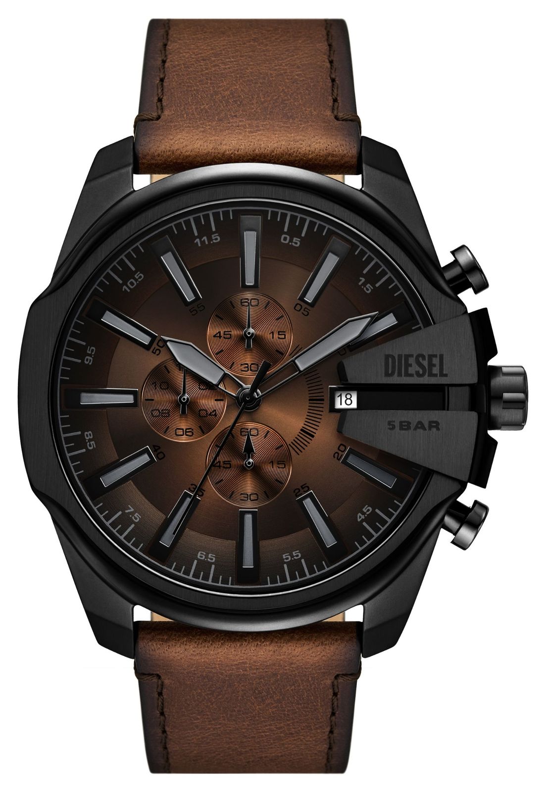 Diesel Chronographe fin Mega Chief (49 mm) cadran dÃ©gradÃ© montre