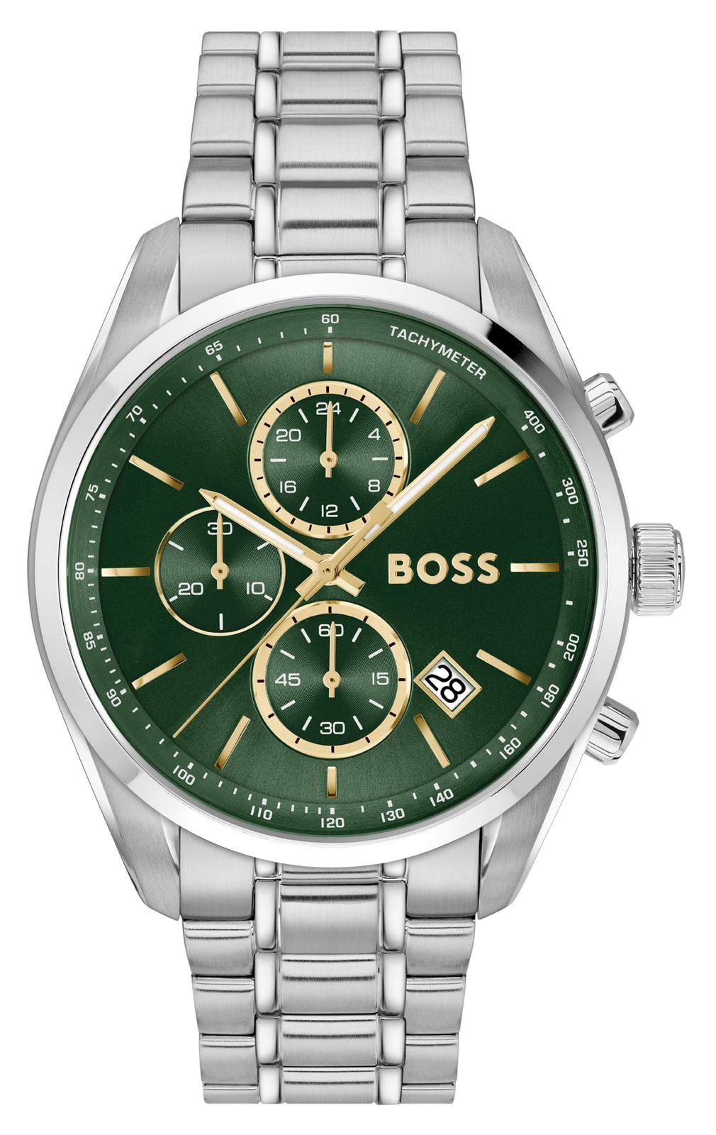 BOSS Ensemble cadeau Principle Grand Prix acier montre