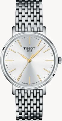 Tissot Everytime Quartz Lady (34mm) Silver Dial / Stainless Steel Bracelet T1432101101101