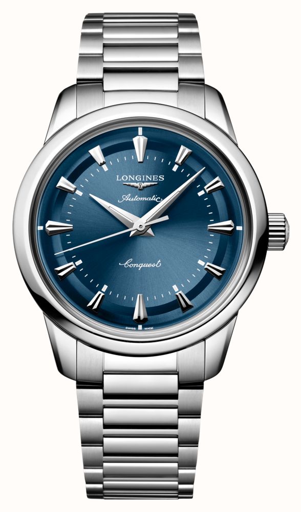 LONGINES Conquest Heritage Automatic (38mm) Blue Lacquered Dial