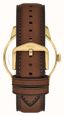 Fossil Townsman Big Tic 42 mm Brown Leather FS6190 - 备用视图 4