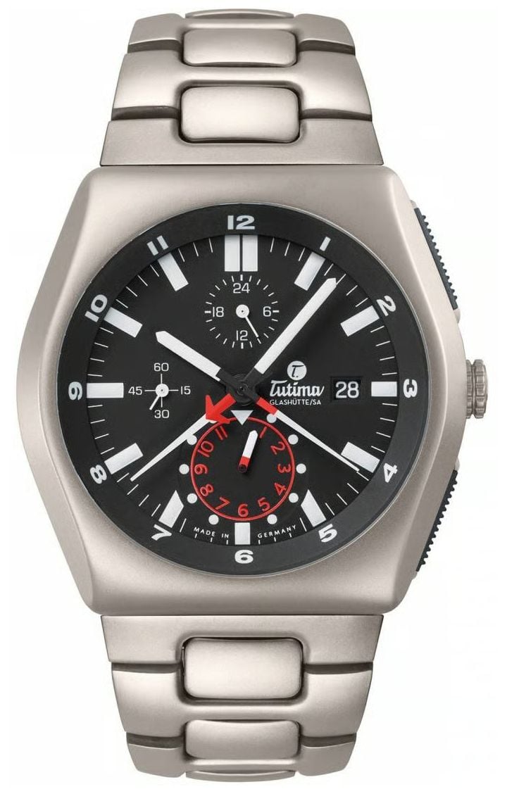 Tutima Glash&Atilde;tte M2 Automatic Chronograph 46mm Velvet Watch