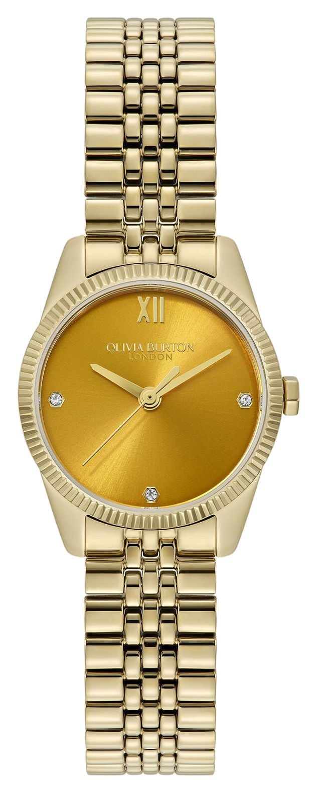 Olivia Burton Olivia Burton 25Mm Highbury Gold Sunray Watch