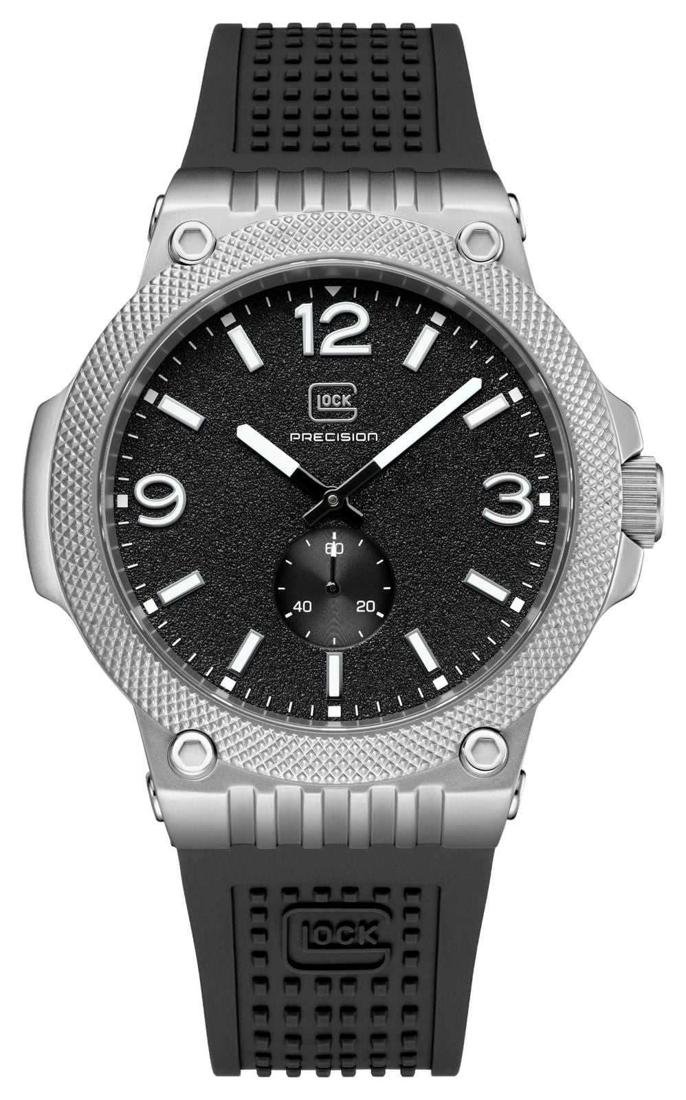 GLOCK Precision Ã  quartz avec petite seconde (43 mm montre