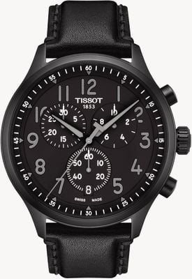 Tissot Chrono xl 复古黑色单色手表 T1166173605200