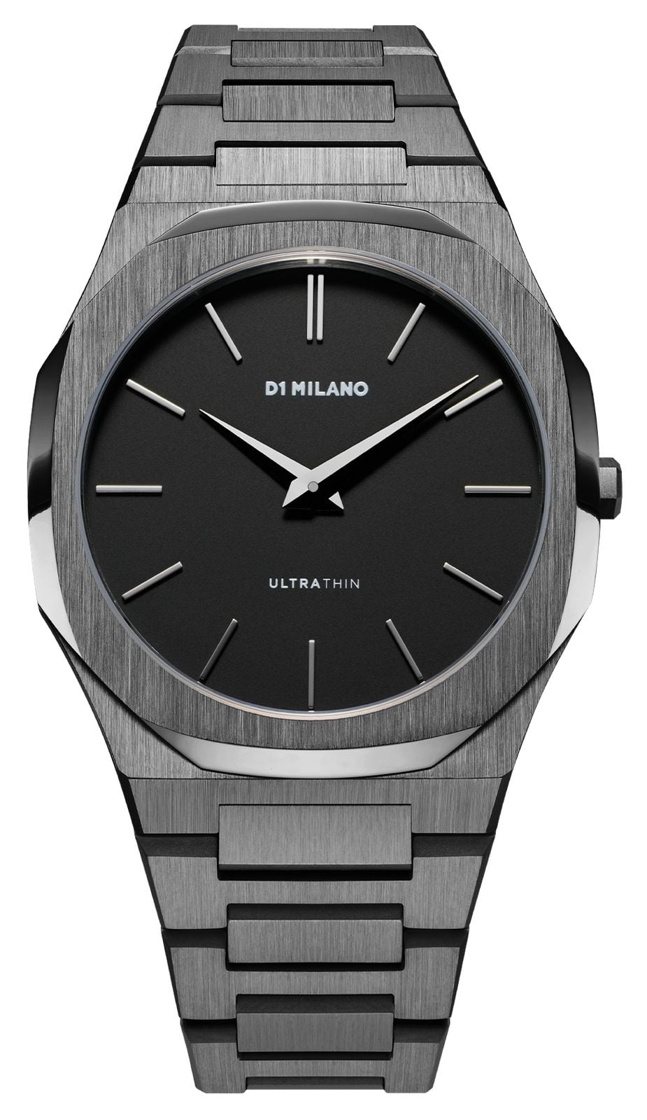 D1 Milano ultra fine Re-gun (40 mm) avec cadran noir montre