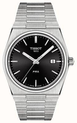 Tissot 男士PRX 40毫米石英黑色表盘 T1374101105100