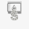 Nomination Classic Letter S Cubic Zirconia Charm 331818/19