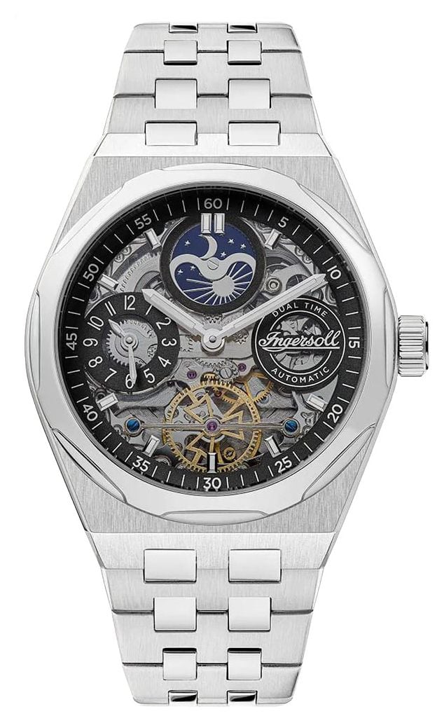 Ingersoll THE BROADWAY Automatic 43mm Skeleton Dial  Watch
