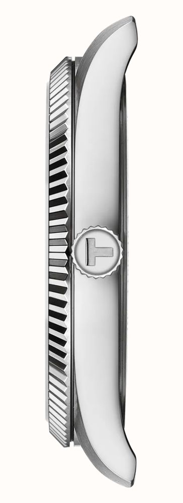 Tissot Orologio Uomo Al Quarzo Con Cinturino Acciaio Inox PVD Oro Rosa - Quadrante Guilloché, Impermeabile 100m, T1564102204100