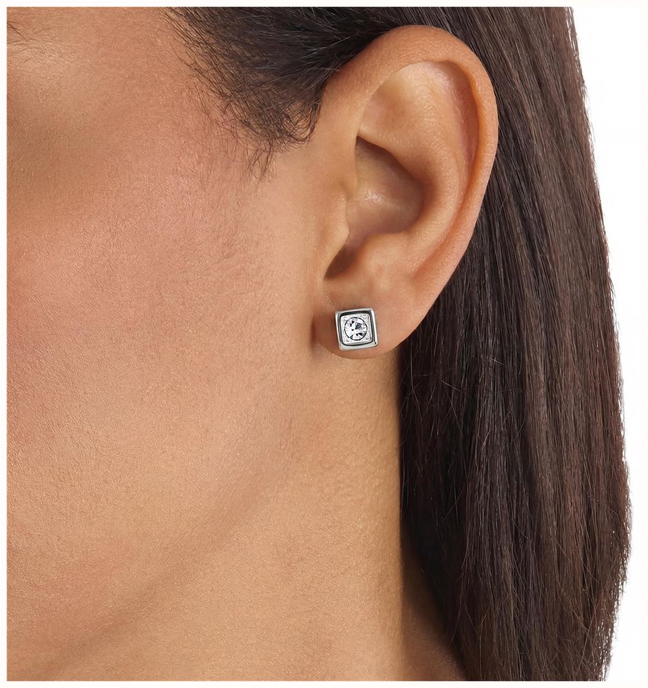 Calvin Klein Ladies Stainless Steel Stud Earrings 35000980 - 別ビュー 3