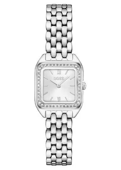 Boss Ladies Boss Mae Petite Stainless Steel Watch in Silver