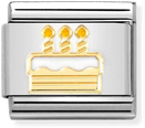 Nomination Classic Birthday Cake Enamel Charm 030272/71