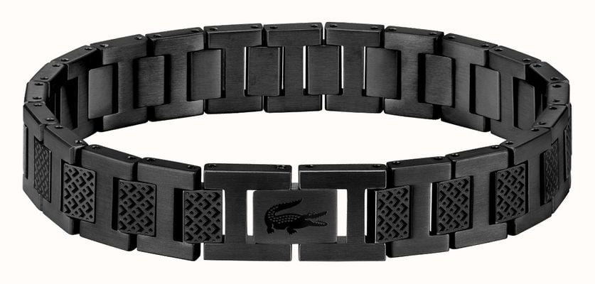 Lacoste METROPOLE Black Stainless Steel Bracelet 2040119