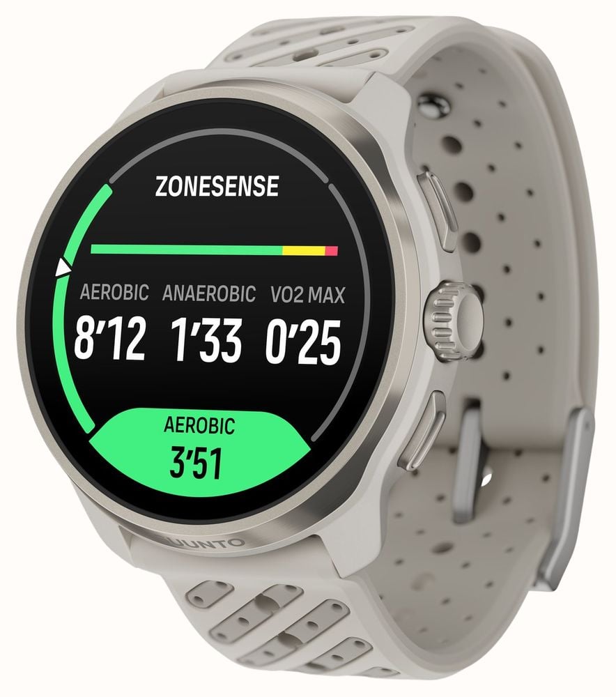 Suunto RACE 3S Titanium AMOLED Multisport Performance Watch (49mm) Feather Grey SS051646000 - альтернативный вид 6