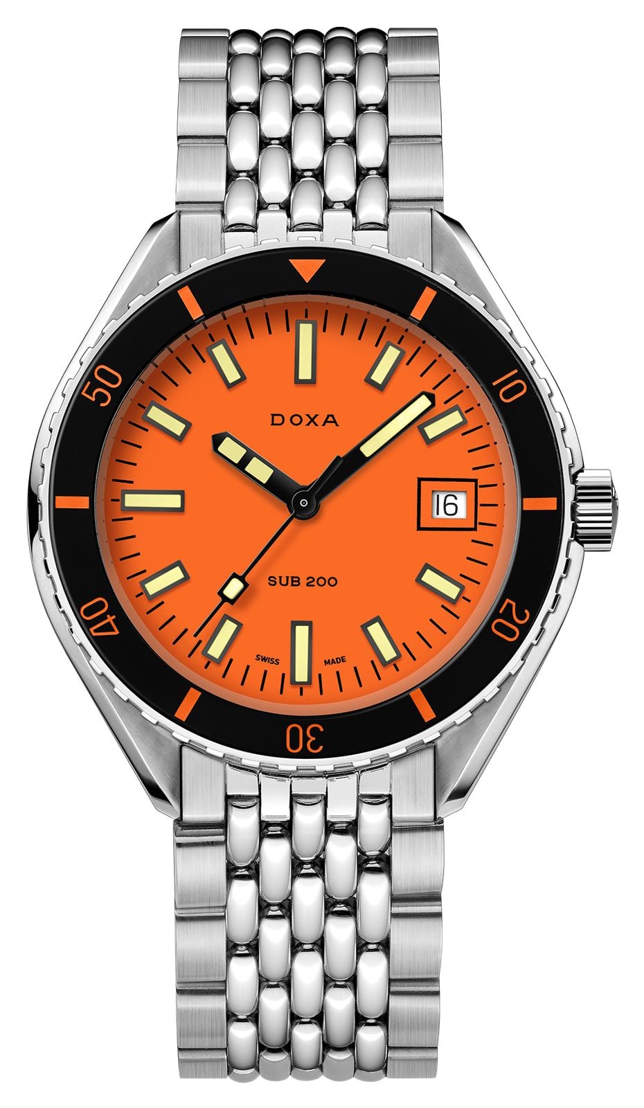 DOXA Sub 200 Professional (42 mm) cadran iconique orange / montre